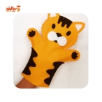 کاردستی عروسک دستکشی خیاط کوچولو طرح ببر